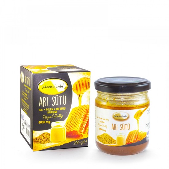 Macitefendi Bee Milk, Honey, Polened Paste 8000 mg