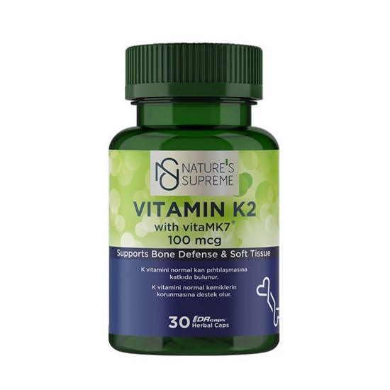 Nature's Supreme Vitamin K2 30 Capsules