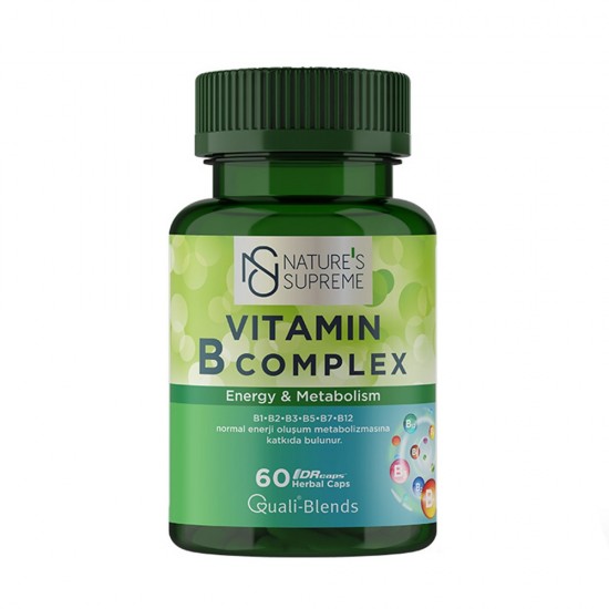 Nature's Supreme Vitamin B-Complex 60 Capsules