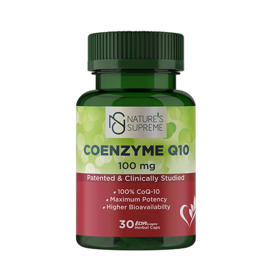 Nature's Supreme Coenzyme Q10 100 mg 30 Capsules