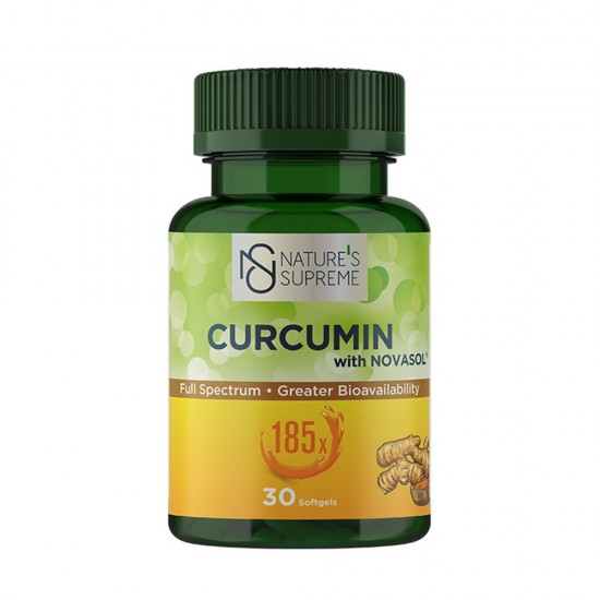 Nature's Supreme Curcumin with NOVASOL 30 Softgels