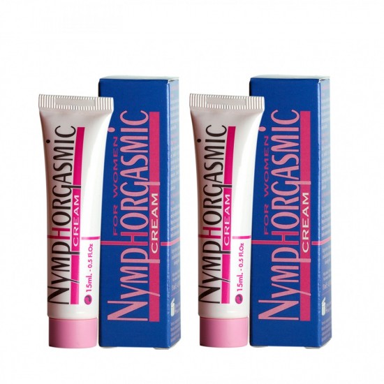 Nymphorgasmic Clitoral Stimulating Cream 15 ml (2 Pieces)