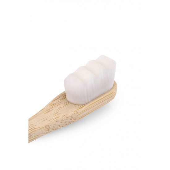 T-Brush Nano Bamboo Toothbrush - White Color