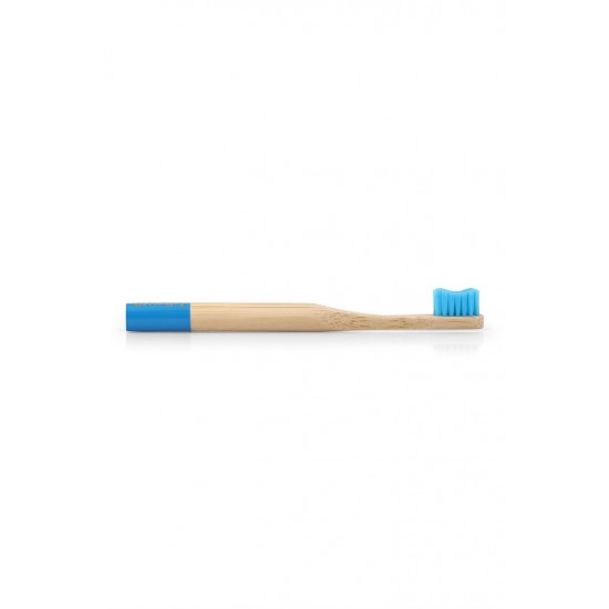 T-Brush Bamboo Toothbrush For Kids - Blue