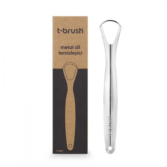 T-Brush Steel Tongue Cleaner