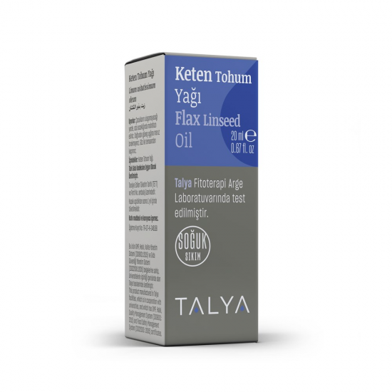 Talya Bitkisel Flax Linseed Oil 20 ml