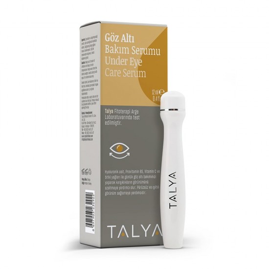 Talya Bitkisel Under Eye Care Serum - Roll-On 12 ml