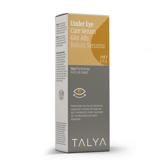 Talya Bitkisel Under Eye Care Serum - Roll-On 12 ml