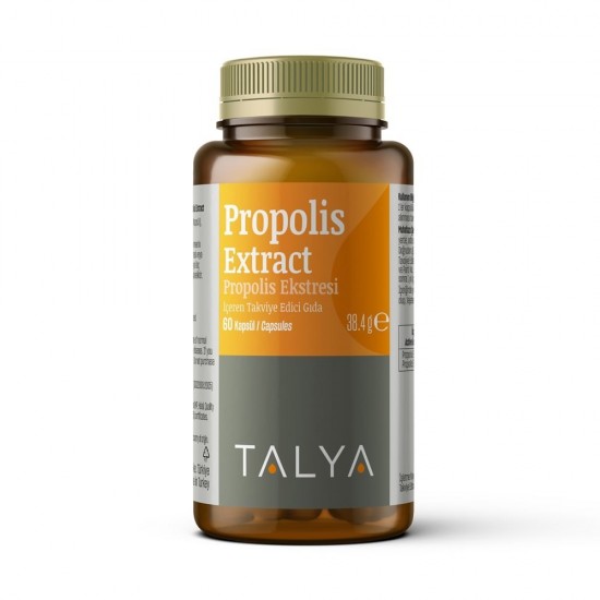 Talya Bitkisel Dietary Supplement Containing Propolis Extract 60 Capsules