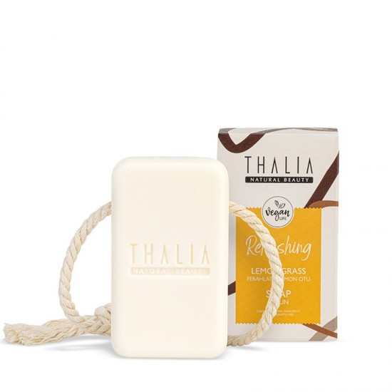 Thalia Lemon Balm Extract Natural Soap with Rope 140 gr