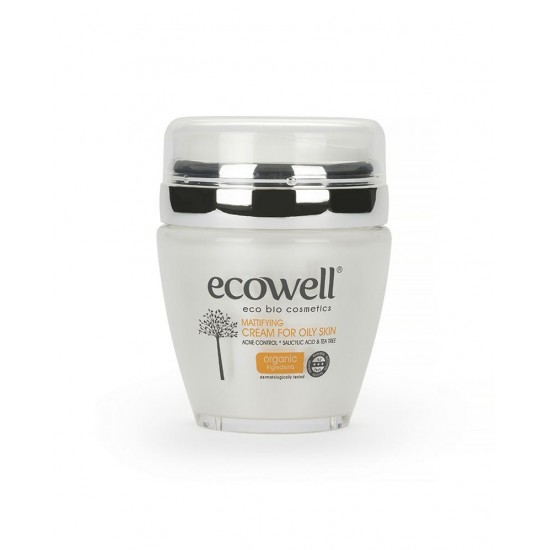 Ecowell Face Care Cream For Oily And Acne Skin 50 ml