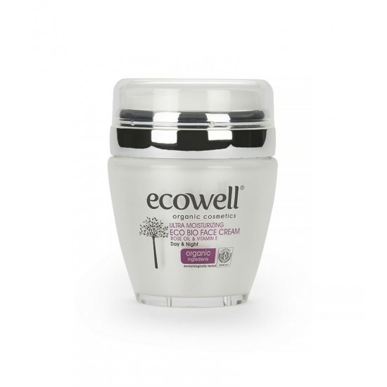 Ecowell Ultra Moisturizing Eco Bio Face Cream 50 ml